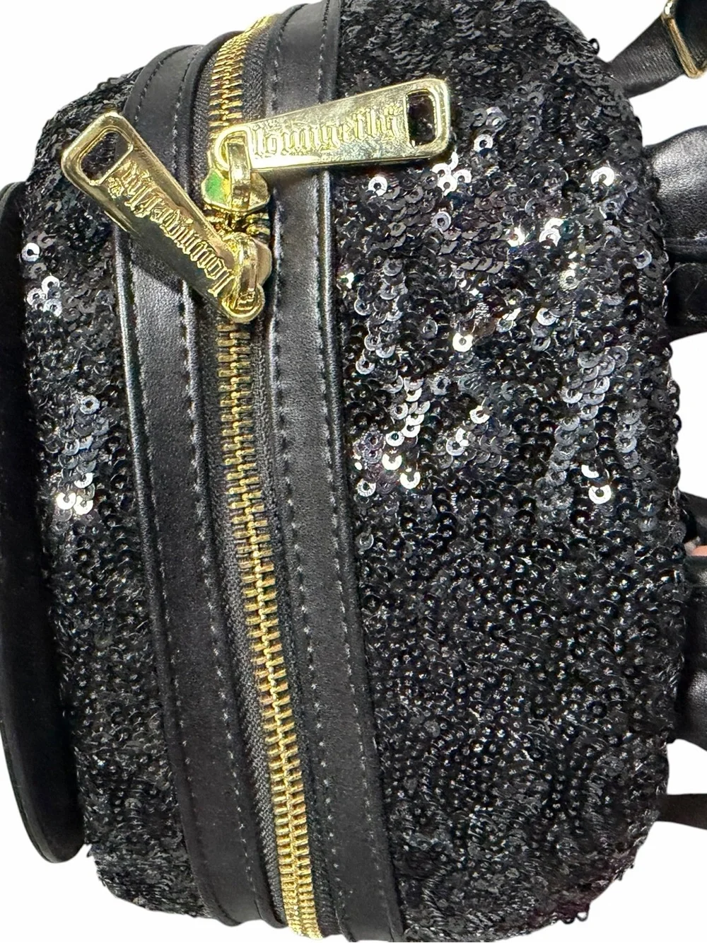 Loungefly SeaWorld Penguin Sequin Mini Backpack Rare